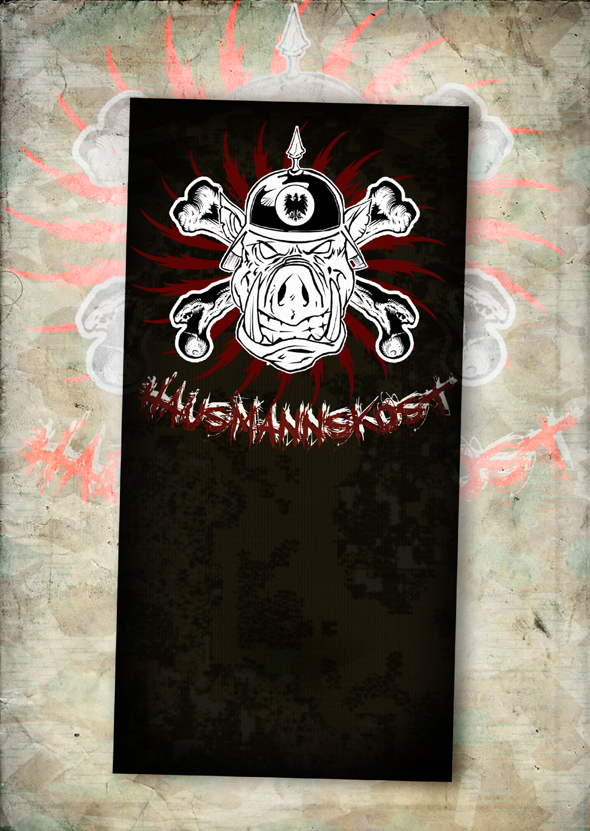 Hausmannskost - Frontschwein Loopschal