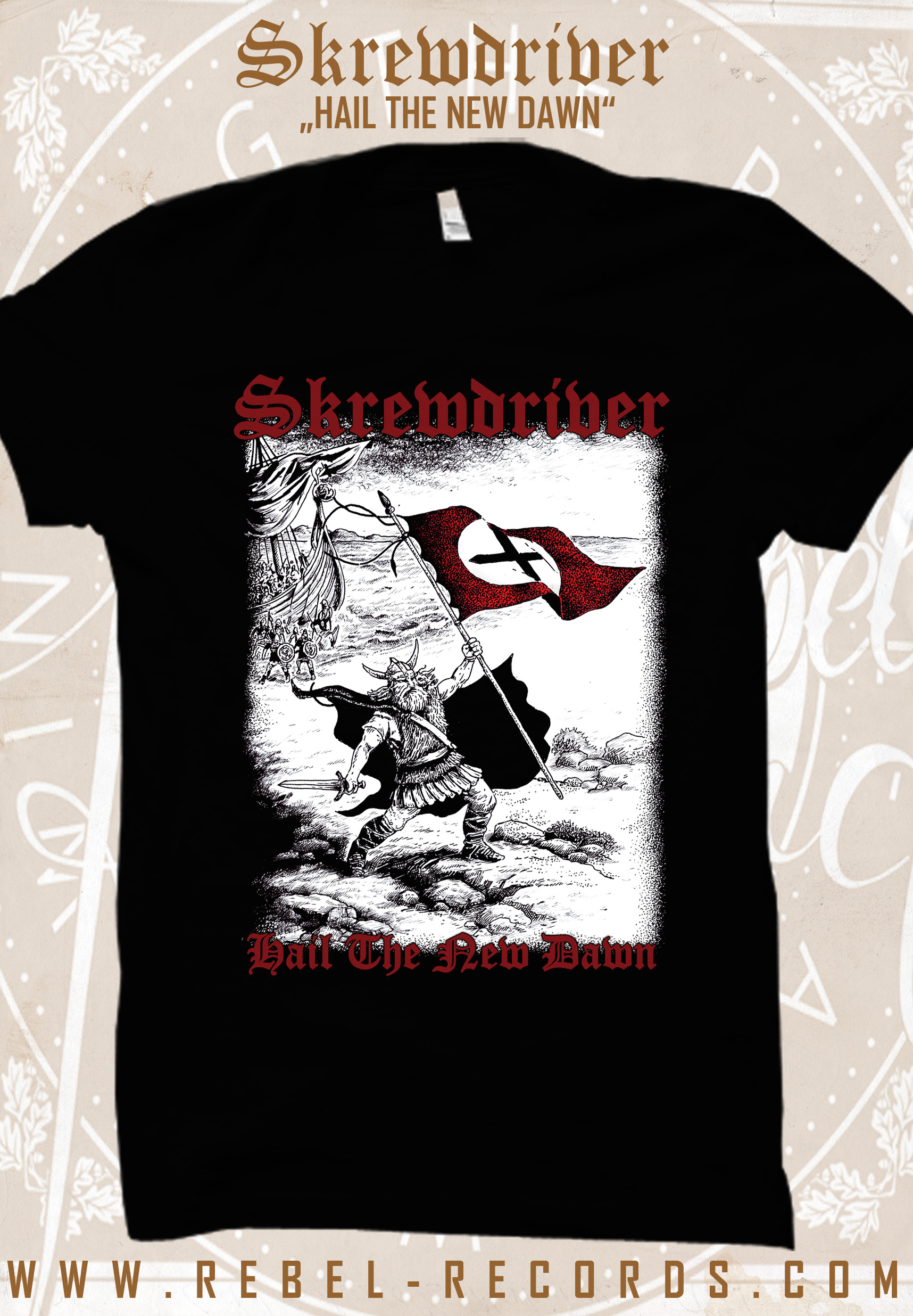 Skrewdriver - Hail The New Dawn T-Shirt