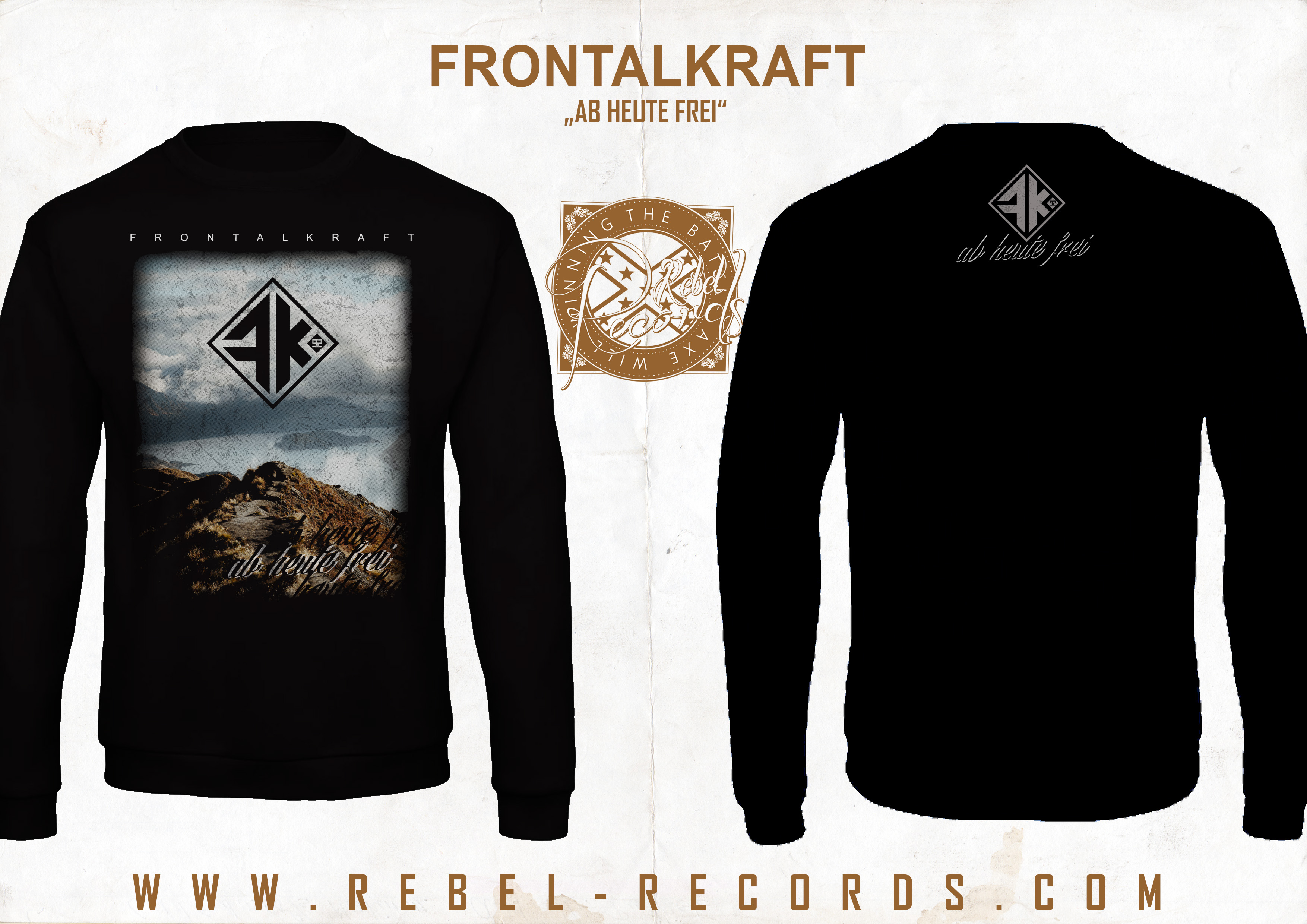 Frontalkraft - Ab heute frei Longsleeve