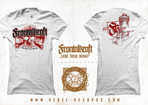 Frontalkraft - Liebe, Treue, Heimat Girlie Shirt