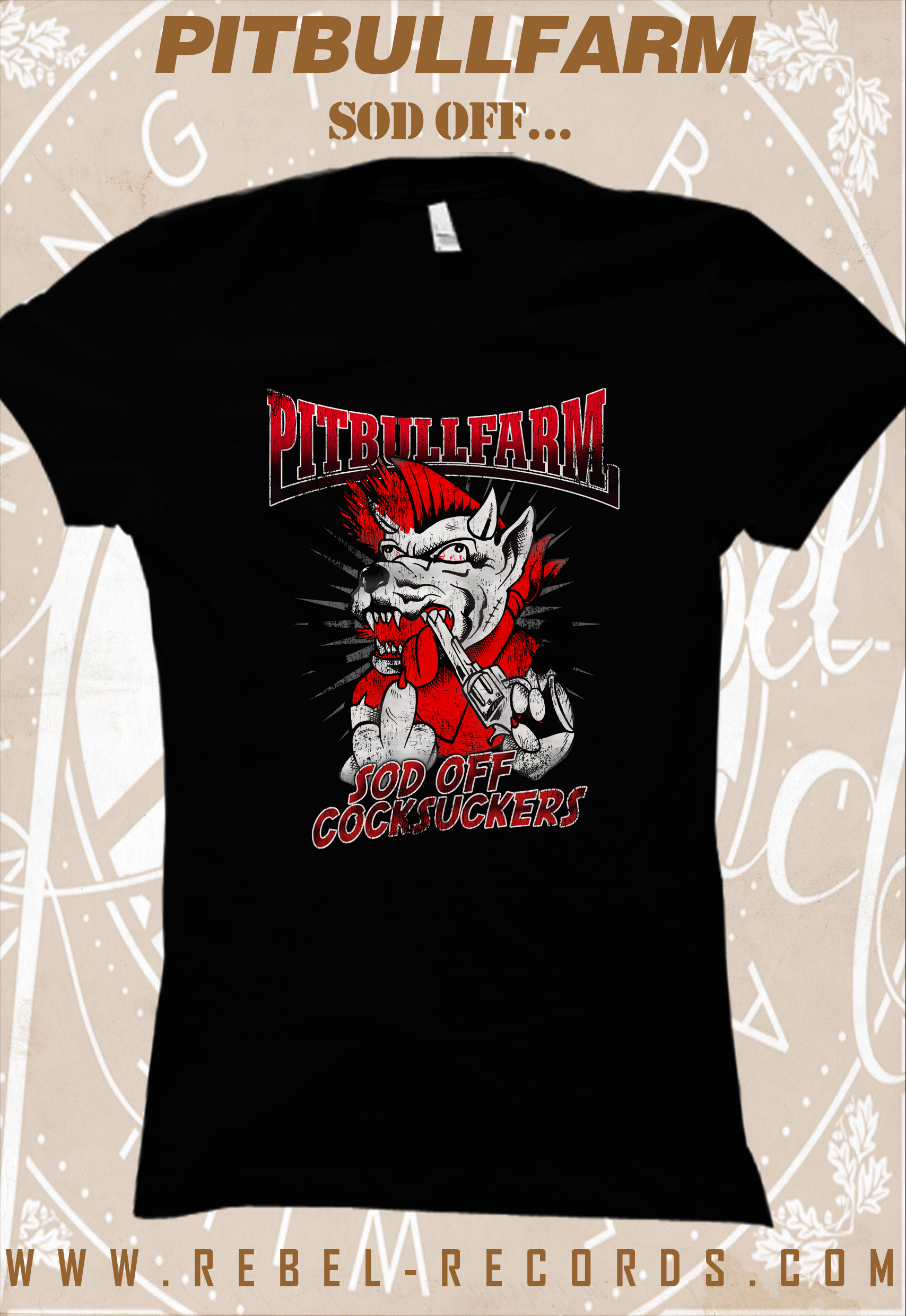 PITBULLFARM - SOD OFF C... Woman-Shirt