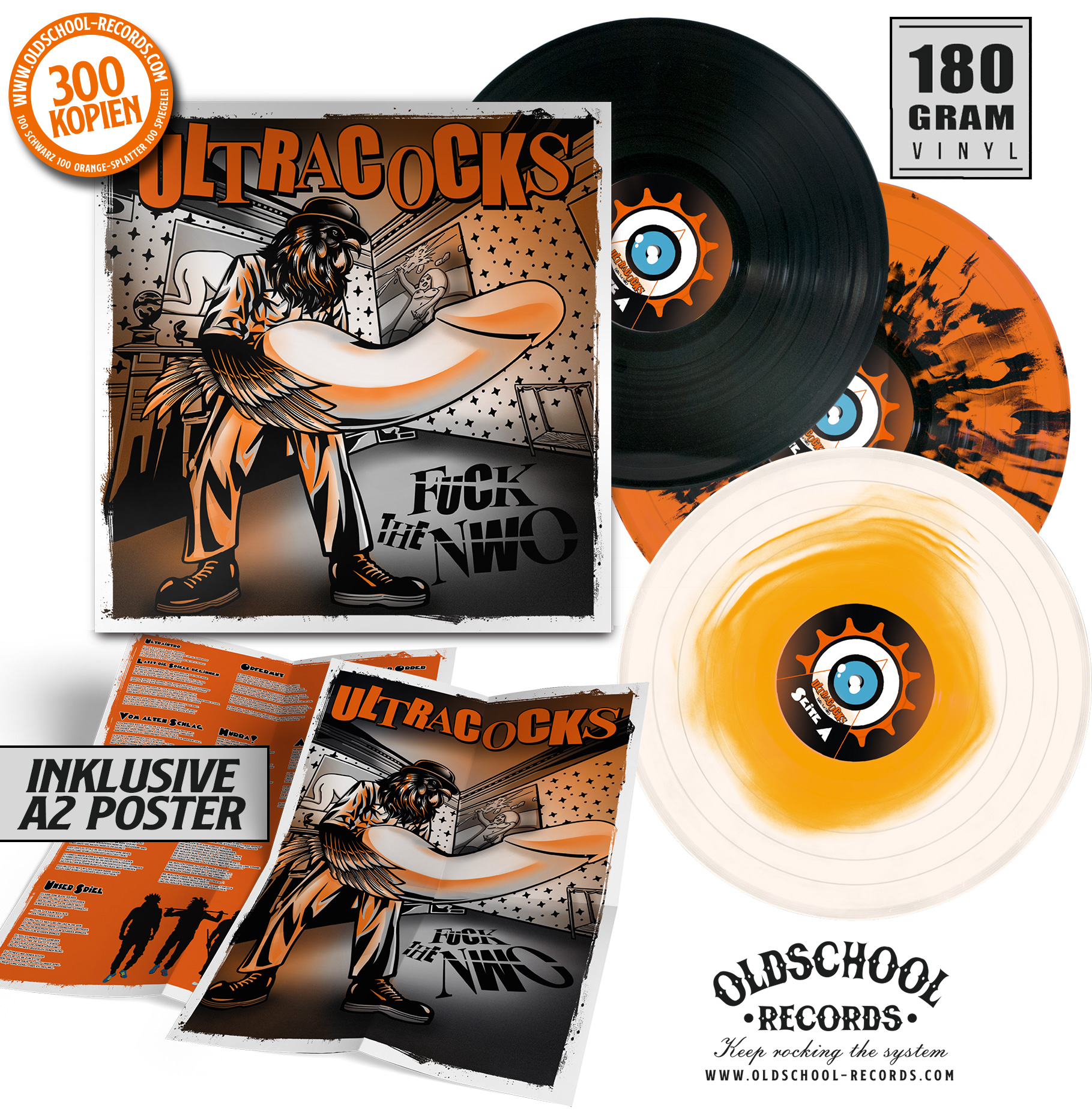 Ultracocks - Fuck the NWO! LP