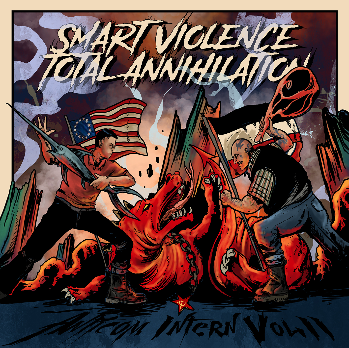 Smart Violence / Total Annihilation - Anticom Intern vol. 2 LP
