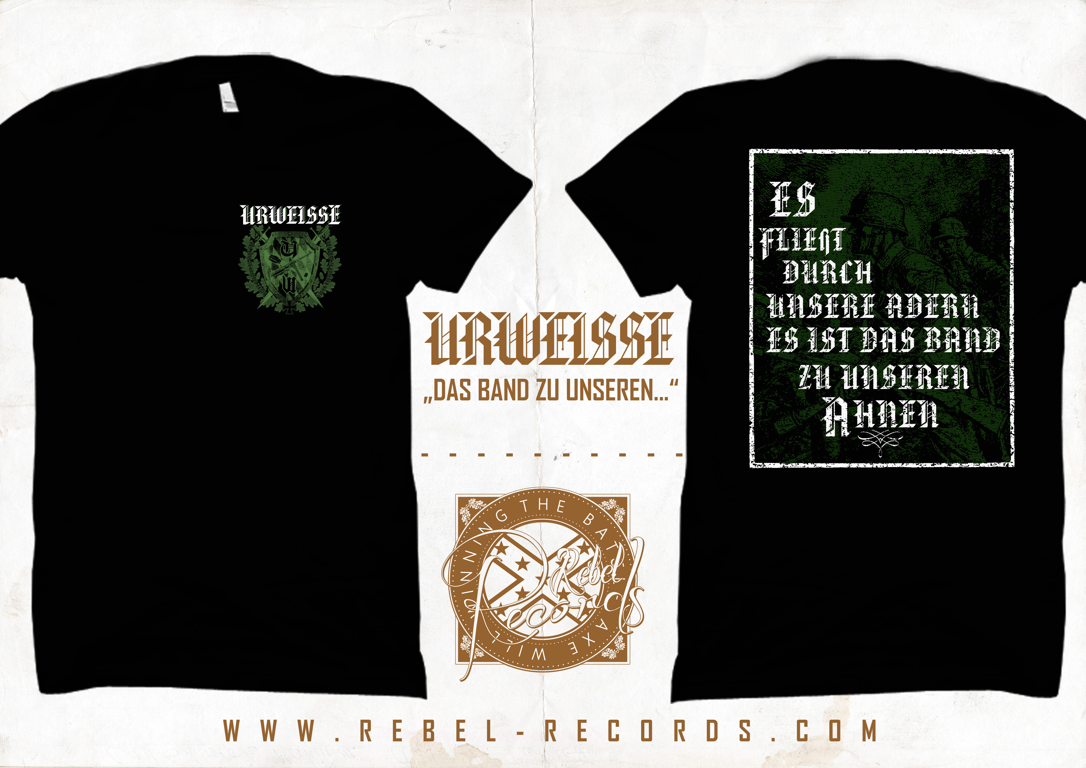 URWEISSE - DAS BAND ZU UNSEREN... T-Shirt kl.druck