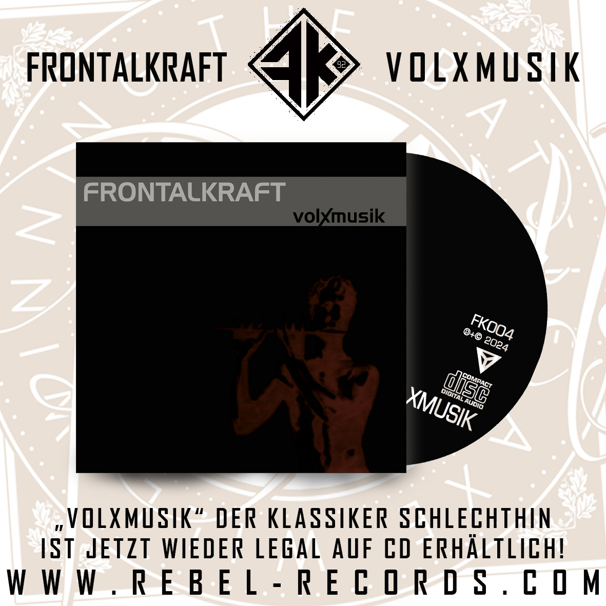 FRONTALKRAFT - VOLXMUSIK CD