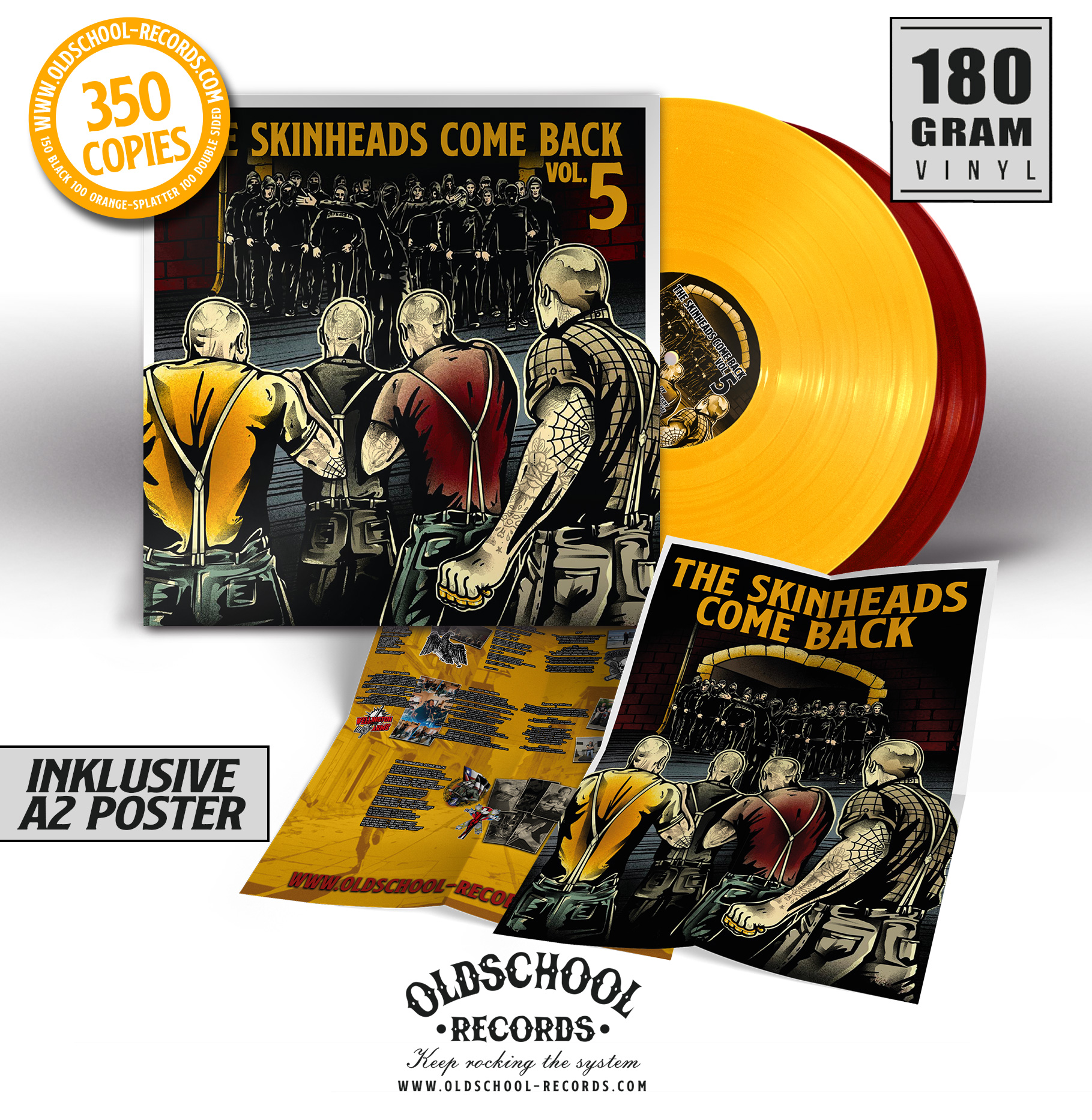 The Skinheads Come Back vol. 5 LP