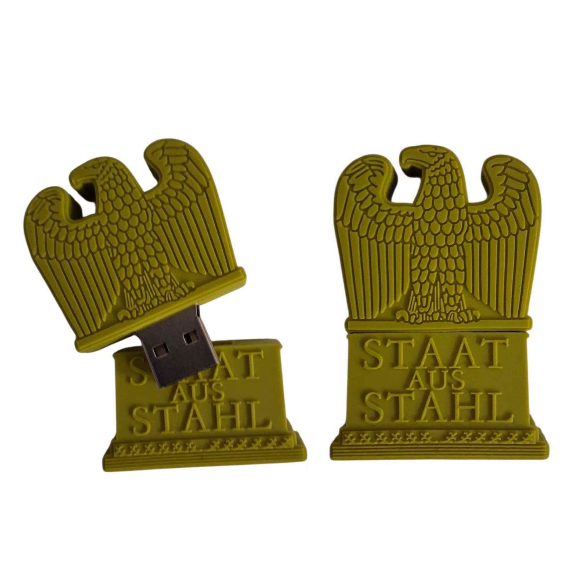 Stahlgewitter Staat aus Stahl USB Stick