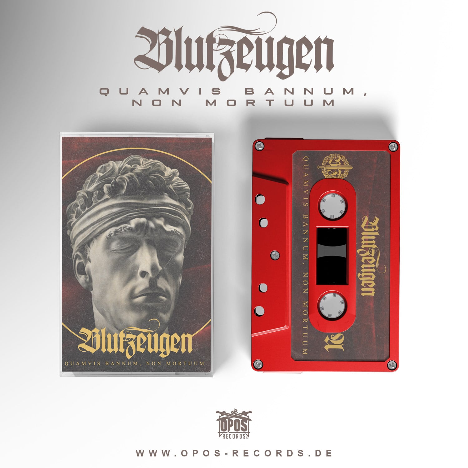 Blutzeugen - Quamvis bannum, non mortuum - Kassette/MC