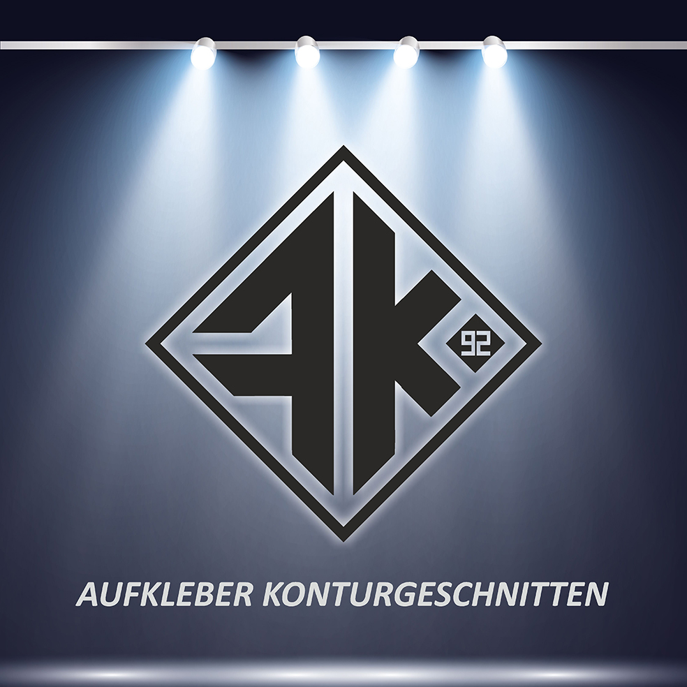 FRONTALKRAFT - HECKSCHEIBENAUFKLEBER