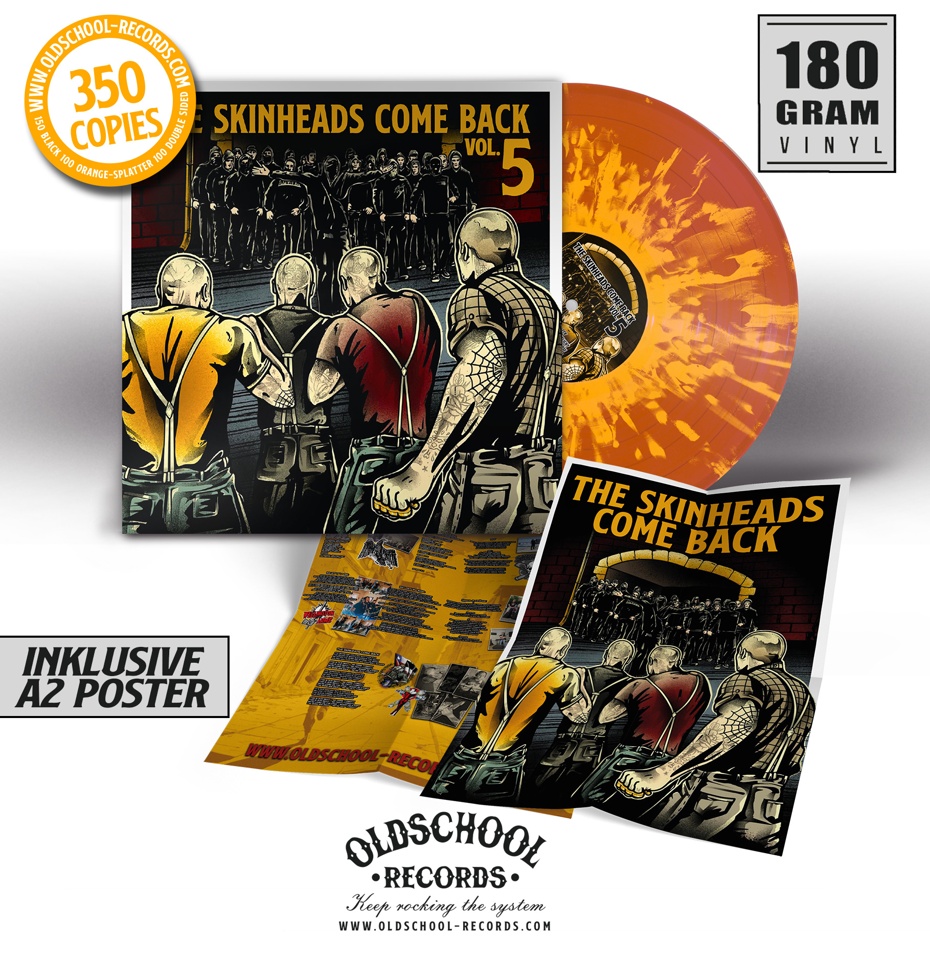 The Skinheads Come Back vol. 5 LP