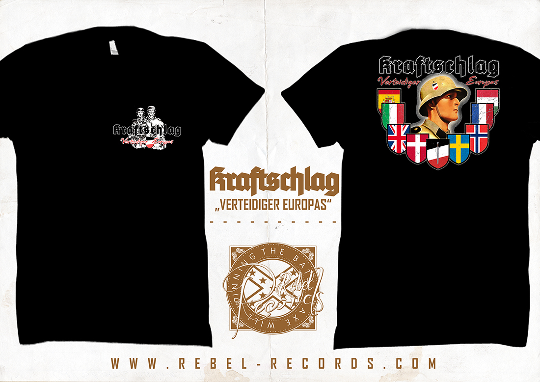 KRAFTSCHLAG - VERTEIDIGER EUROPAS T-SHIRT