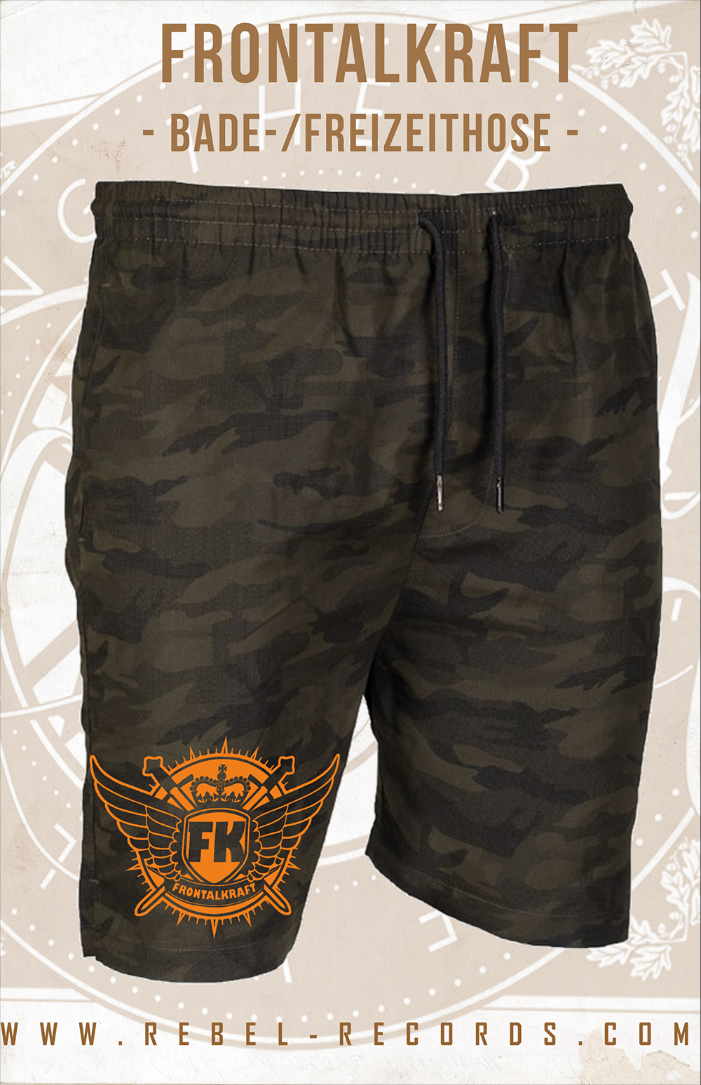 Frontalkraft - Bade- Freizeithose