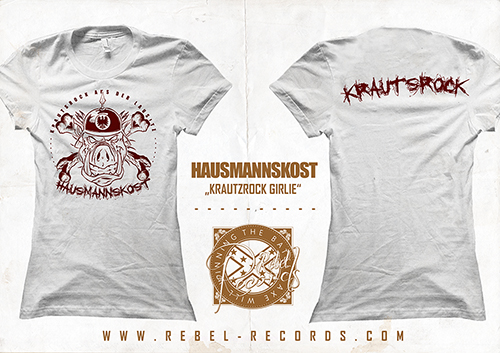 Hausmannskost - Krautzrock Girlie in weiss