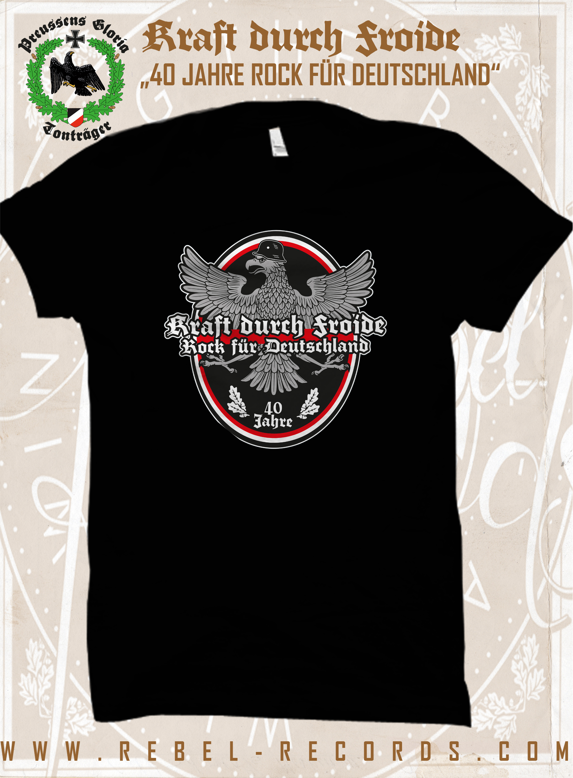 Kraft durch Froide - Rock für Deutschland Shirt