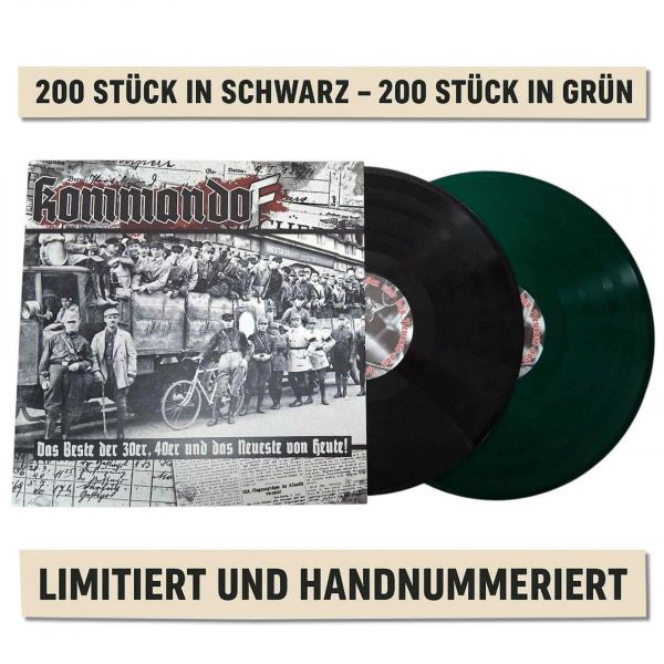 Kommando F - Das beste aus den 30er, den 40ern und das Neueste von Heute - LP