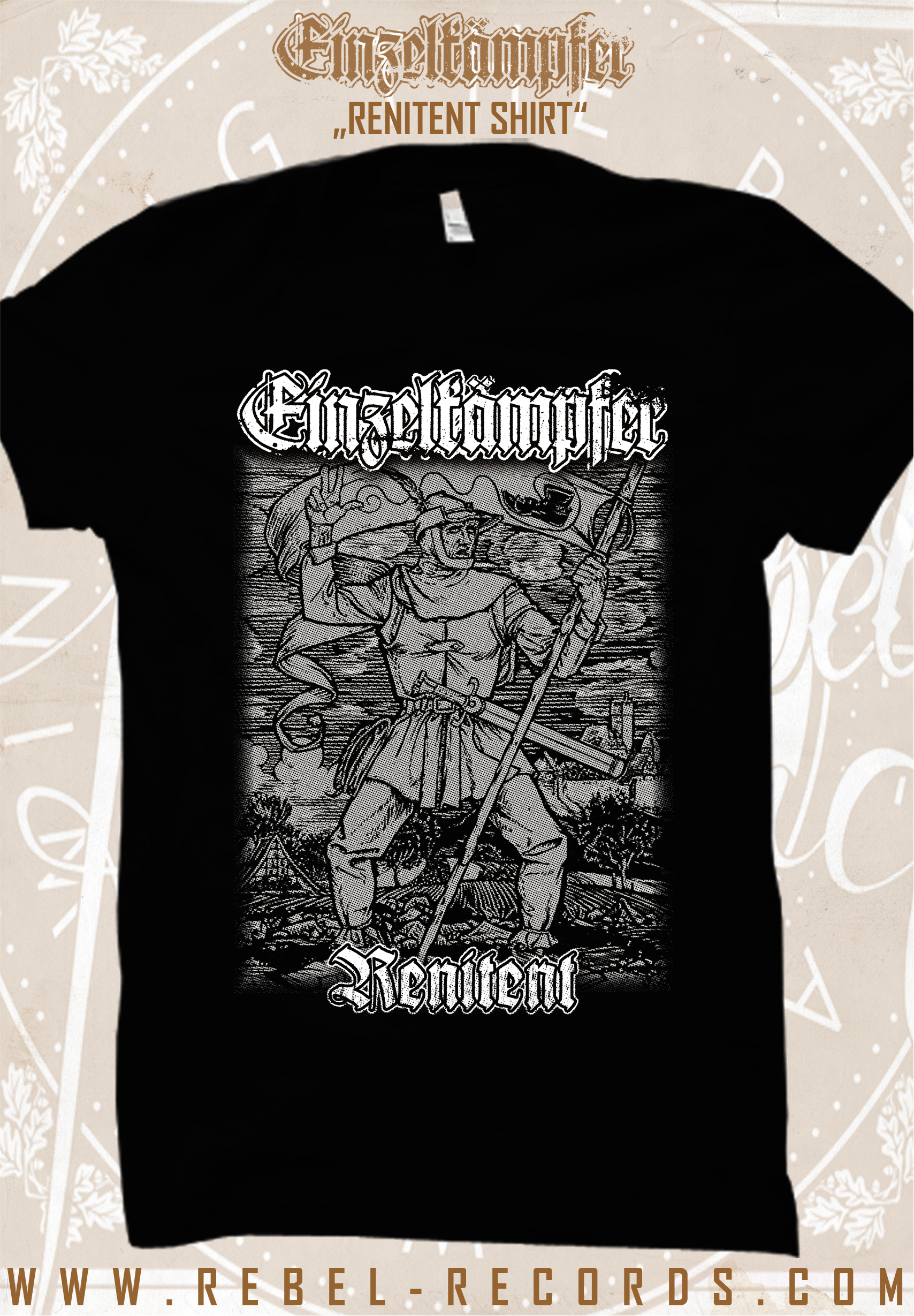 Einzelkämpfer - Renitent - Bundschuh T-Shirt
