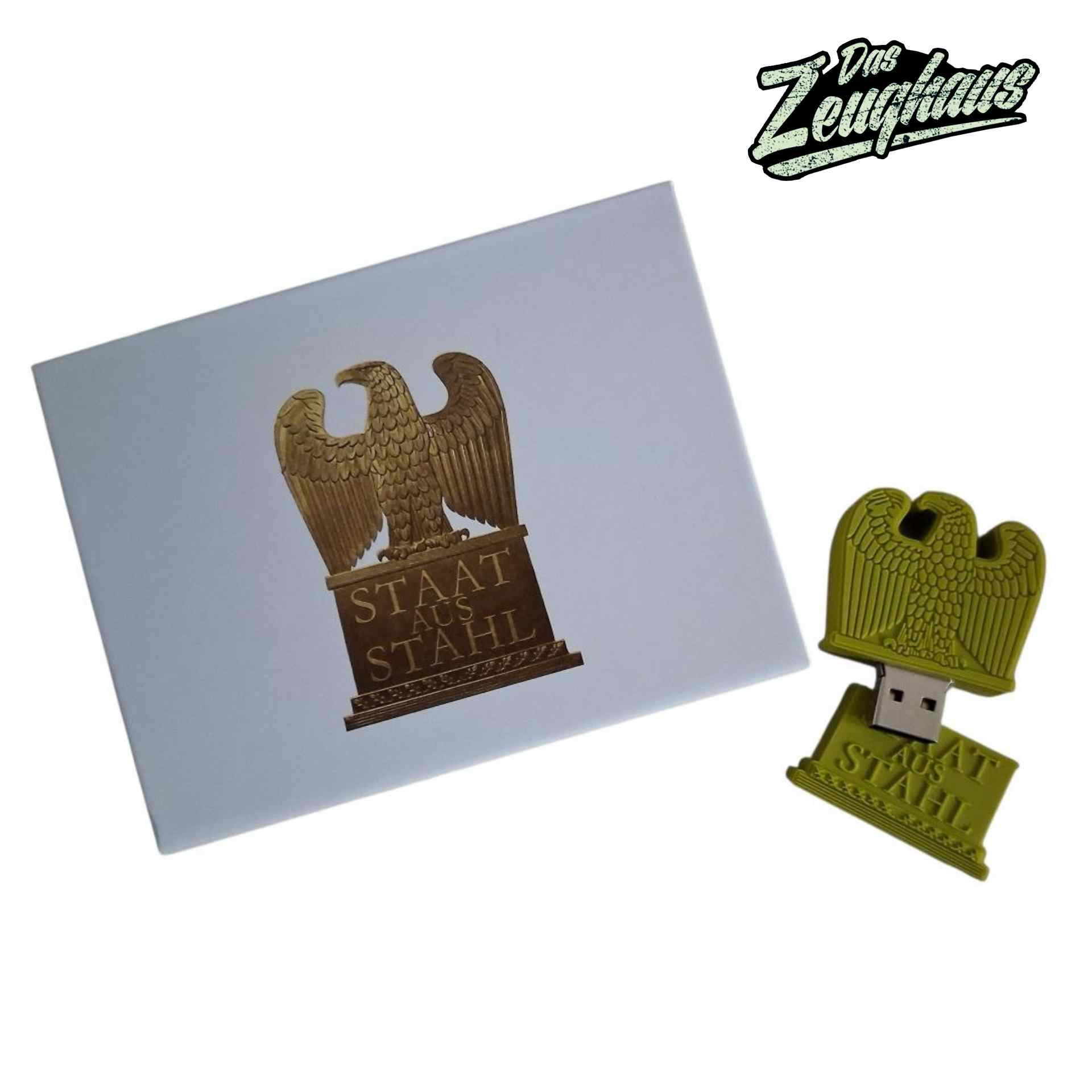 Stahlgewitter Staat aus Stahl USB Stick