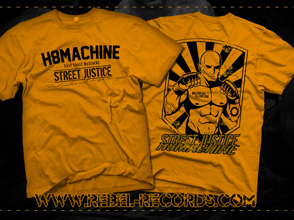H8MACHINE - STREET JUSTICE T-SHIRT