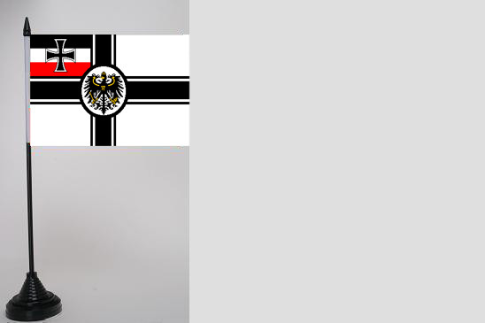 Tischflagge Kaiserliche Marine Reichskriegsflagge 10 x 15 cm