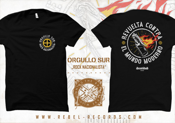ORGULLO SUR - ROCK NACIONALISTA T-SHIRT