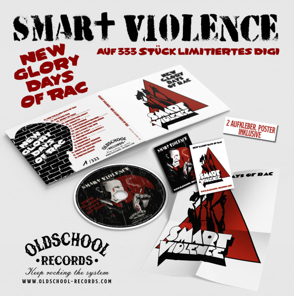 Smart Violence - New glory days of RAC Limitiertes Digipak