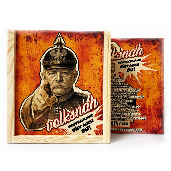 Volksnah – Deutschland bist auch du! Holzbox