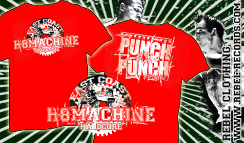 H8MACHINE - PUNCH FOR PUNCH /T-Shirt