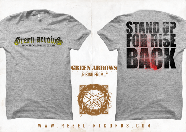 Green Arrows - Rising from a Burning... T-Shirt