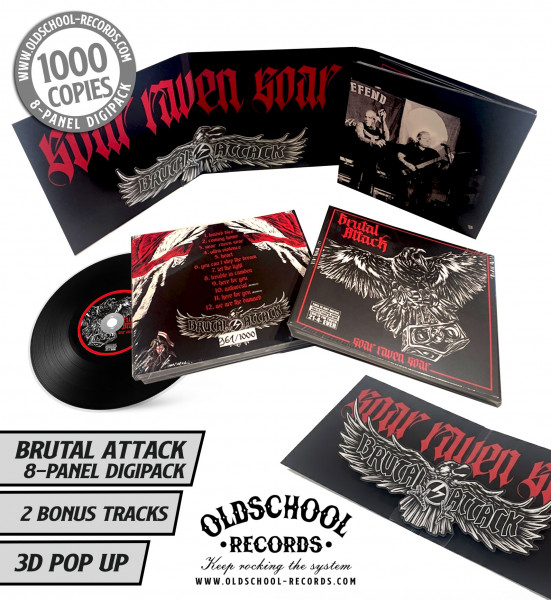 Brutal Attack – Soar Raven Soar (Limited Digipack)
