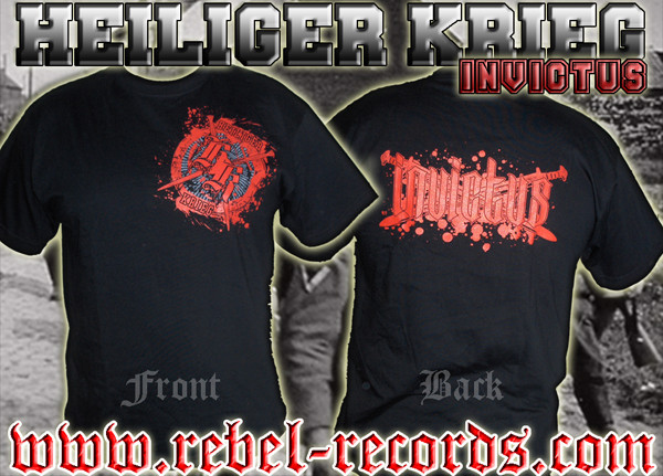 Heiliger Krieg - Invictus T-Shirt /schwarz
