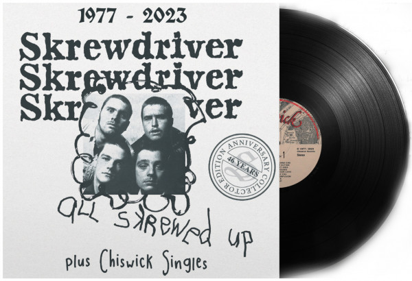 Skrewdriver - All skrewed up + Chiswick Singles 46 years Edition LP