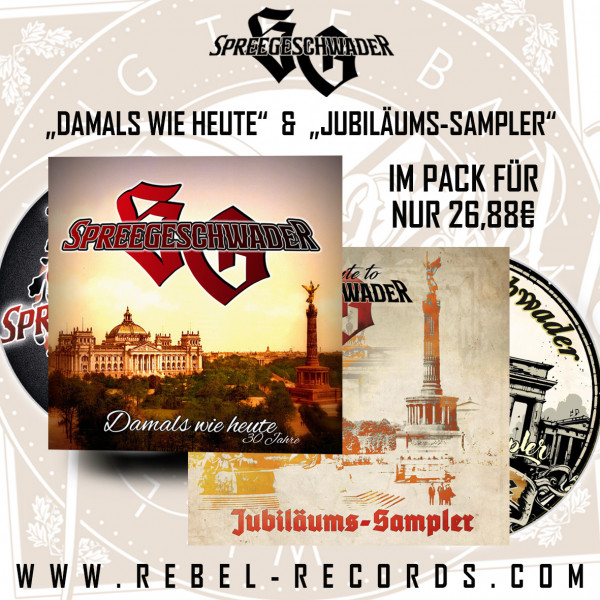 Spreegeschwader - Damals wie heute - Jubiläums-Sampler DOPPELPACK