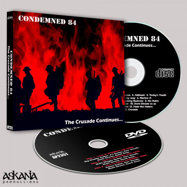 Condemned 84 - The Crusade Continues... CD+DVD