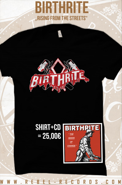 Birthrite - Rising from... T-Shirt + CD