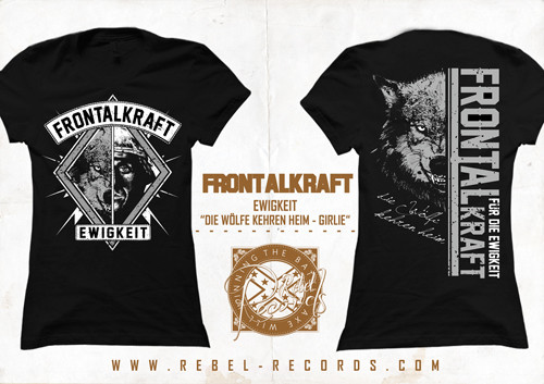 Frontalkraft - Ewigkeit - Die Wölfe kehren Heim Girlie Shirt
