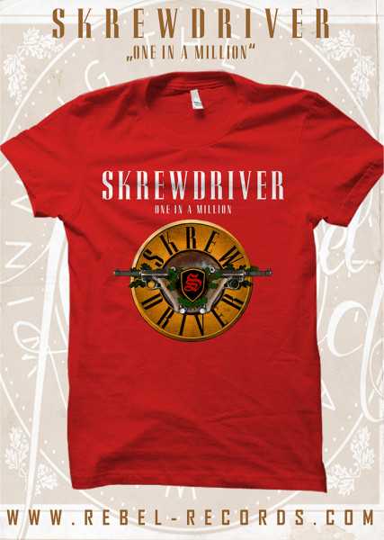 Skrewdriver - One in a million T-Shirt