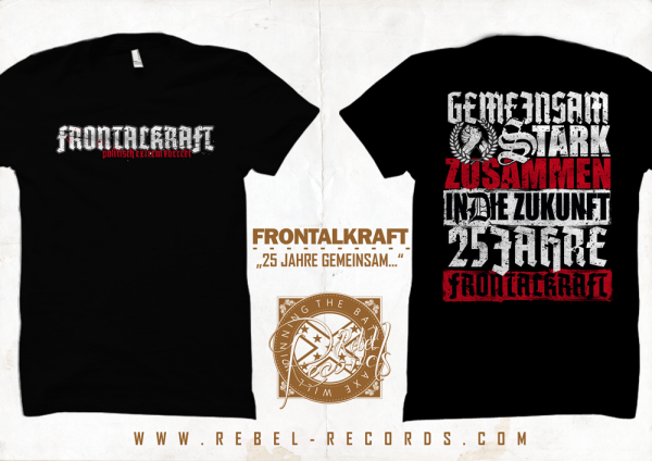 Frontalkraft - 25 Jahre T-Shirt