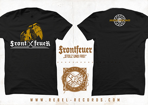 Frontfeuer - Stolz & Frei T-Shirt