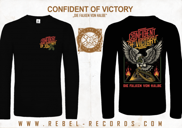 Confident of Victory - Die Falken von Halbe Longsleeve Shirt