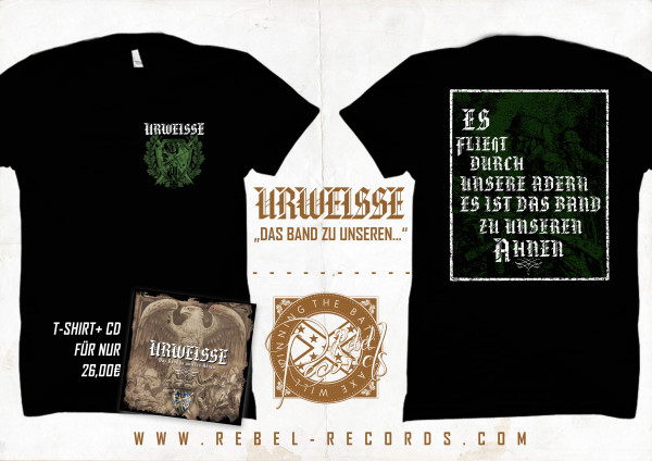 URWEISSE - DAS BAND ZU UNSEREN... T-Shirt + CD