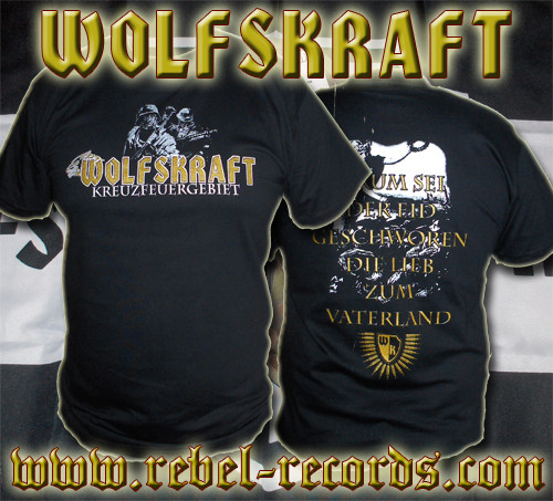 Wolfskraft - Kreuzfeuergebiet - T-Shirt
