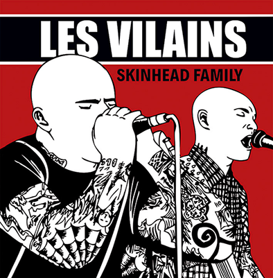 Les Vilains - Skinhead Family Testpressung LP