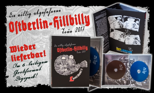 Lunikoff - Ostberlin Hillbilly Live Tour 2017 - DVD Digipak
