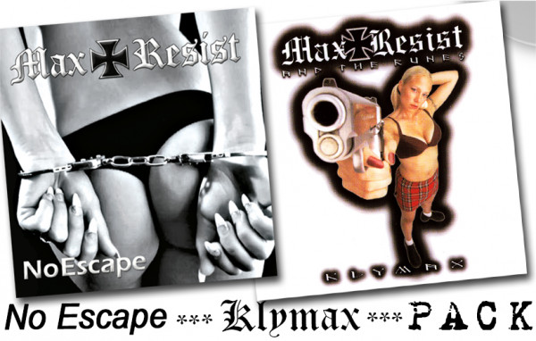 Max Resist - Klymax & No Escape CD PACK