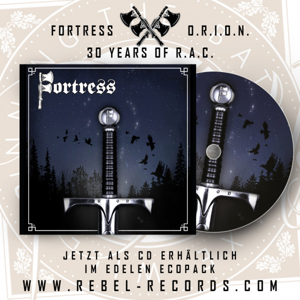 FORTRESS - O.R.I.O.N. 30 Years of RAC CD