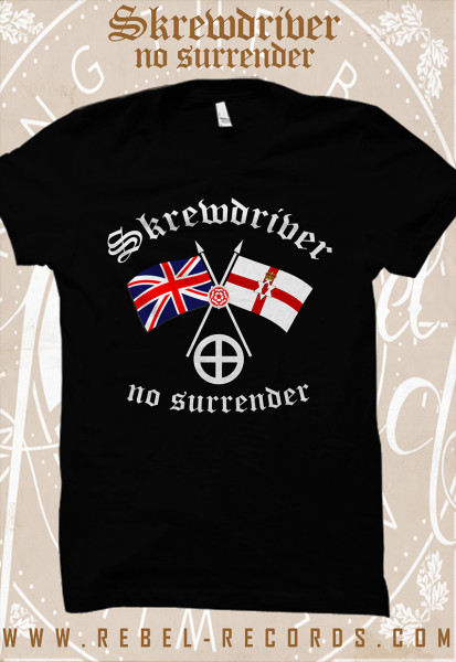 Skrewdriver - No Surrender T-shirt