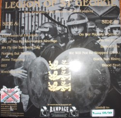 LEGION OF ST. GEORGE – Out of the rubble... LP / Promo