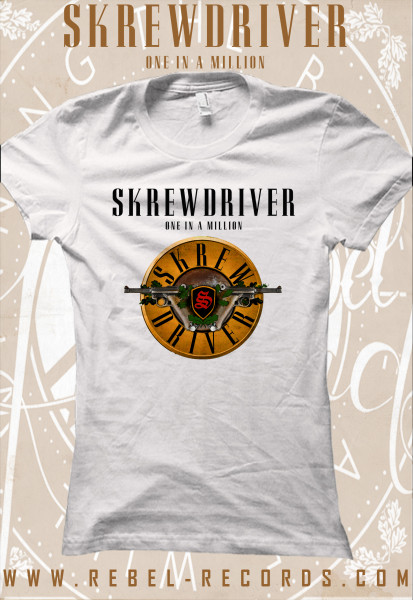 Skrewdriver - One in a million Woman-Shirt
