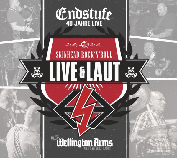 Endstufe & Wellington Arms - 40 Jahre Live & Laut"Doppel CD